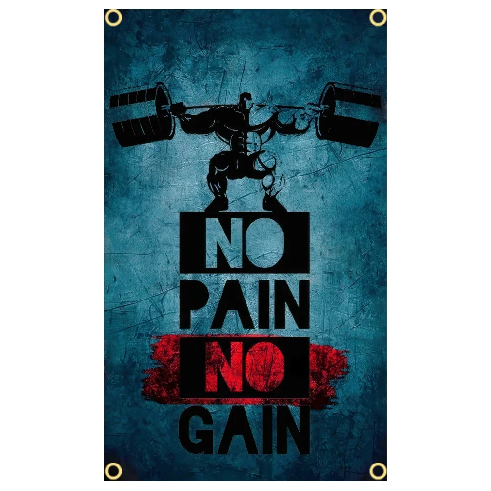 GYM Flagge Nachricht Zeichen S – Outdoor Sport Club Bewertung und Preis